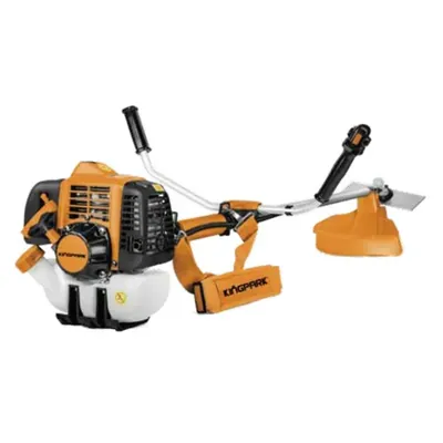 KINGPARK KP-G45, 2 Stroke 63 CC Sidepack Petrol Brush Cutter, Grass Cutting Machine With Accessories