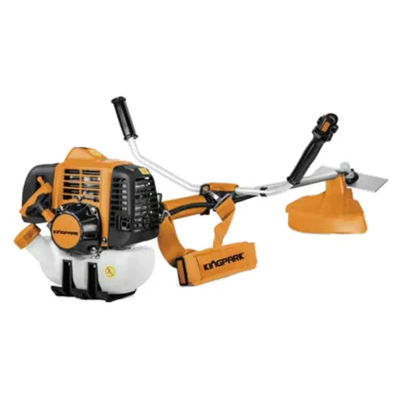 KINGPARK KP-G45, 2 Stroke 63 CC Sidepack Petrol Brush Cutter, Grass Cutting Machine With Accessories