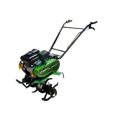 Kirloskar KMW Min-T-2-P Power Weeder, 2 HP Petrol Engine Mini Tiller for Inter-Cultivation, Garden & Small Farm Weeding