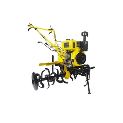 KisanKraft KK-IC-400D/E, 7.8 HP Self Start Diesel Power weeder / Inter-cultivator For Agriculture