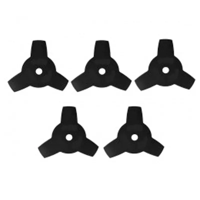 KisanKraft 3 Teeth Blade 10 Inch, 1.4 mm, Standard (Pack of 5)