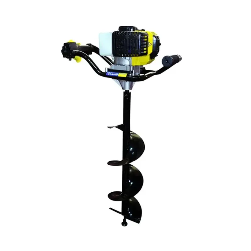 KisanKraft KK-PPDE-62, 62-cc One Man Operated Earth Auger / Post hole digger with 12 Inch Bit