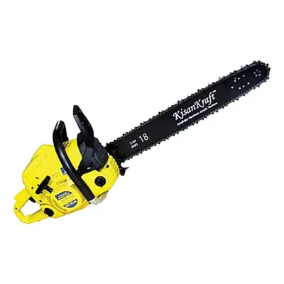 KisanKraft AY-CSP-6118, 58-cc, Petrol Chainsaw with 18 Inch Guide Bar, Ideal for Cutting Tree and Landscaping