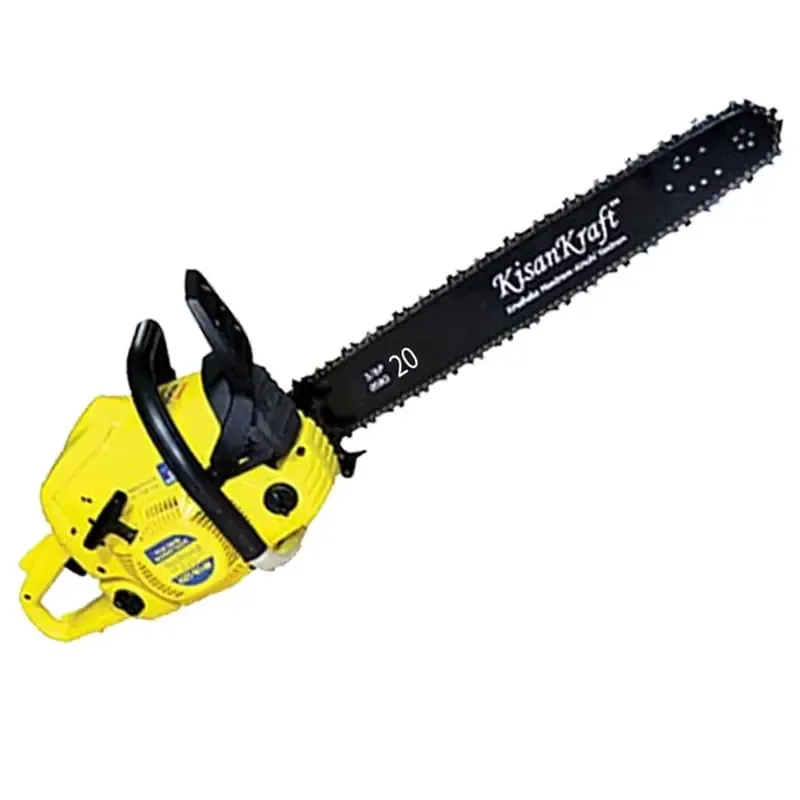 KisanKraft AY-CSP-6120, 58-cc, Petrol Chainsaw with 20 Inch Guide Bar for Tree Cutting, Wood Logging and Landscaping