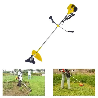 KisanKraft KK-BC-555, 2.1 HP 51.7 CC 2 Stroke Sidepack Petrol Brush Cutter with Japanese Walbro type Carburetor