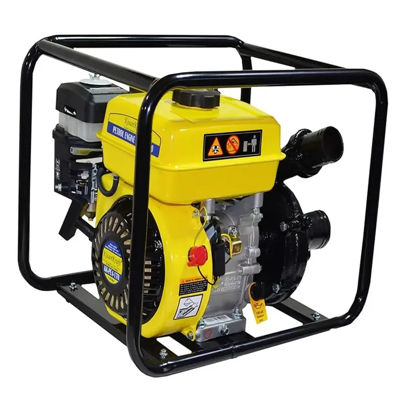 KisanKraft KK-WPCI-2520, 4-stroke 212-cc 2 Inch Petrol Operated Water Pump with Accessories