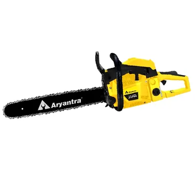KisanKraft AY-CSP-6218, 58-cc, Petrol Chainsaw with 18 Inch Guide Bar, Used for Cutting Trees, Woods and Landscaping