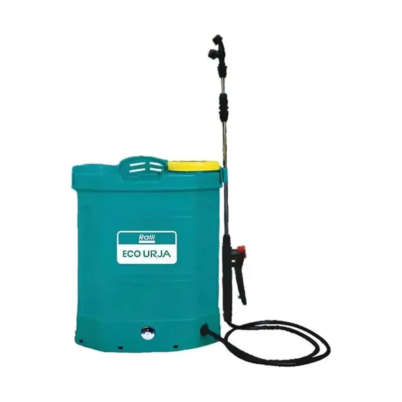 Ralli ECO URJA-DM, 12 V/16 Ah Battery 20 L Knapsack Double Motor Battery Operated Sprayer for Agriculture, and Garden use
