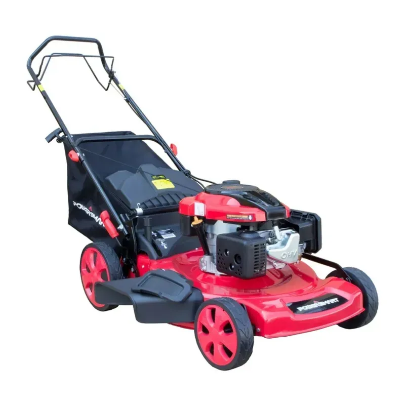 Leo 7 HP 22 Inch Self Propelled Petrol Lawn Mower, Ideal for Grass Cutting/Trimming, 0395
