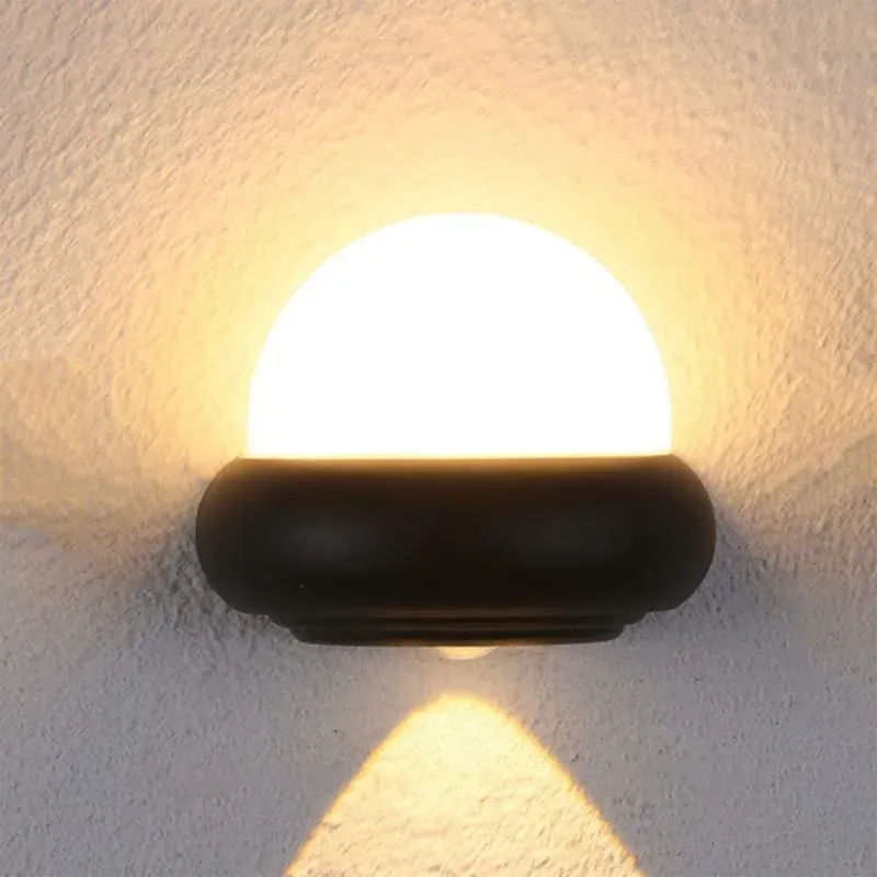 Giga Watts 7 W LED Up Down Outdoor Wall Light 3000K Garden Lighting BIS Approved Waterproof Lamp for Lawn, Bedroom, Patio