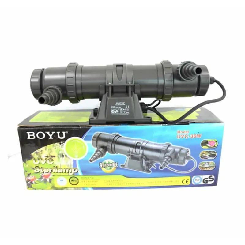 BOYU 36 W UVC A36 W Pond UV Filter Can Effectively Kill Algae, Bacteria And Other Organisms in The World
