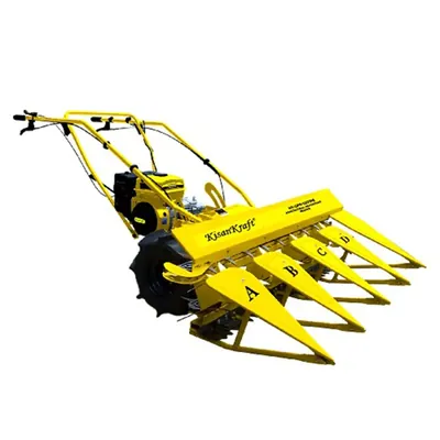 KisanKraft KK-SPR-1201P, 5 HP 212 CC Lightweight Petrol Engine Agricultural Harvesting Reaper Machine