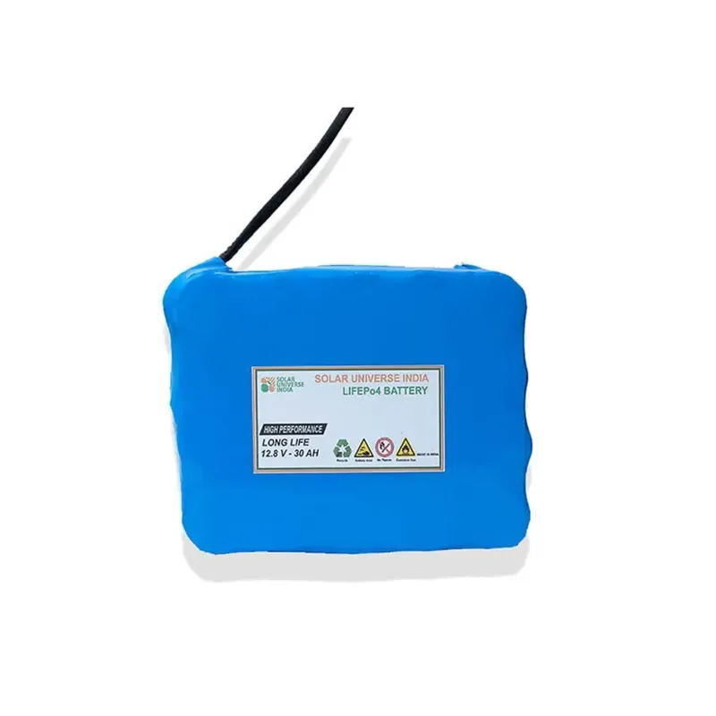 Solar Universe India 12.8 V/30 Ah Lithium Ferrous Phosphate Battery for Solar & EV Applications