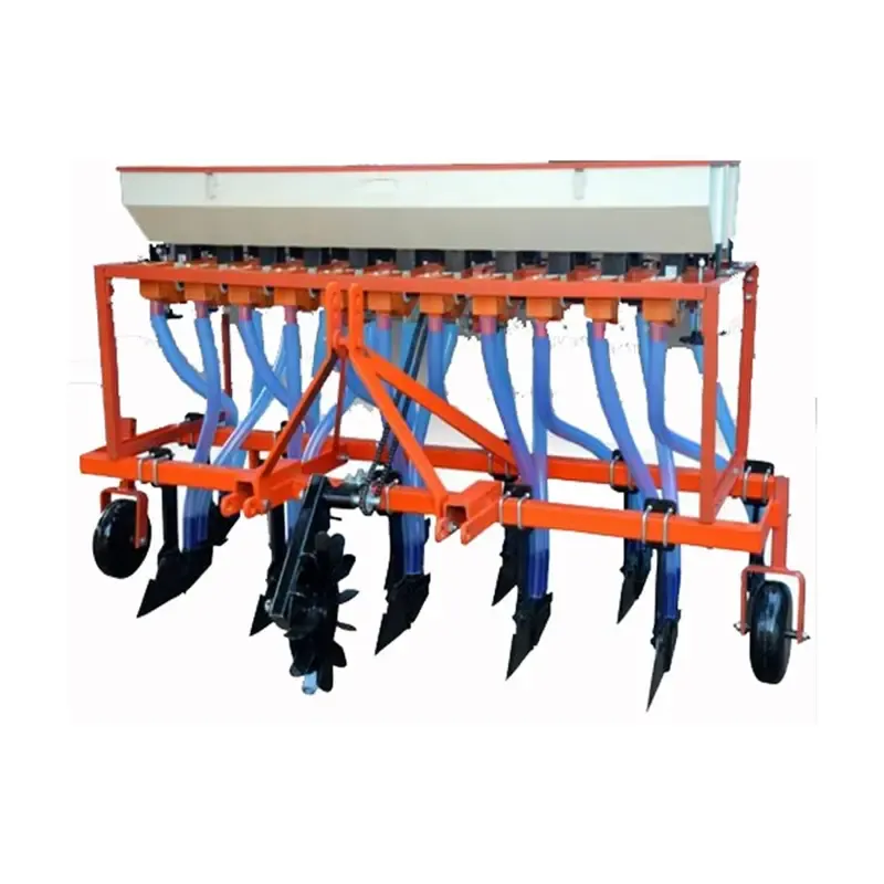 11 Row 22 Pipe Zero Till Seed & Fertilizer Drill for 35 HP Tractor