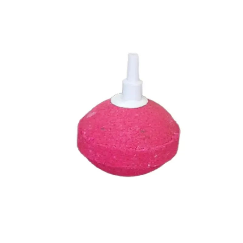 Aquarium 2 Inch (5.08 cm) Round Shaped Aquarium Oxygen Aerator Air Stone for Biofloc Fish Farming Tank (Pack of 10)