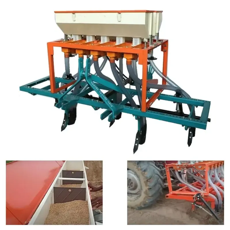 5 Row 10 Pipe Seed & Fertilizer Drill for Tractor 22 HP Onwards