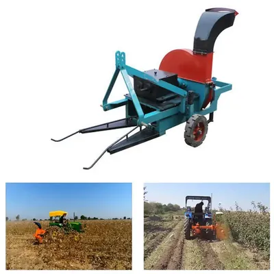 Mobile Shredder for Cotton for 35 HP Tractor