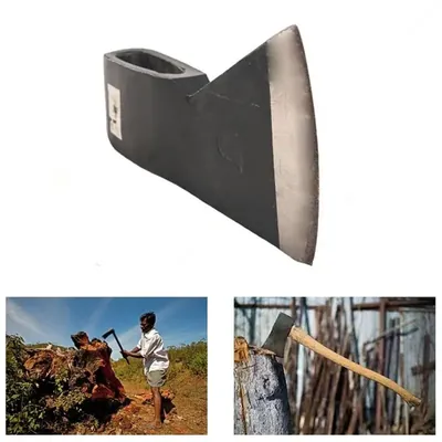 Unison Versatile Axe Head of 0.9 kg, Used for For Cutting, Shaping Timber & Wood Splitting