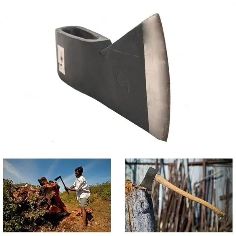 Unison Versatile Axe Head of 0.9 kg, Used for For Cutting, Shaping Timber & Wood Splitting