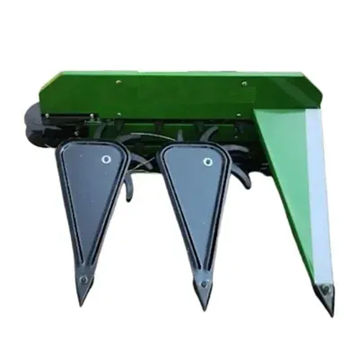 Compact Crop Harvester for Paddy, Wheat & Small Farms, SKD 2-Row Mini Reaper Attachment for 5-7 HP Petrol Power Weeder