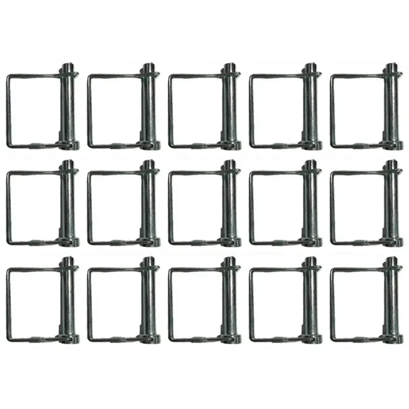 Heavy Duty 10 mm 15 Pcs Square D Pin For Power Tiller / Weeder