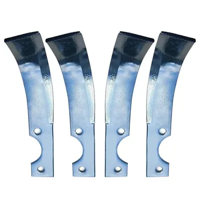Heavy Duty Dry Land Blade For 5 to 10 HP Petrol & Diesel Power Tiller (Quantity-4 pieces)