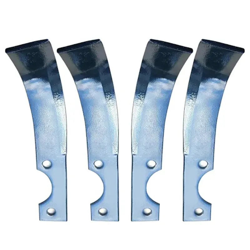 Heavy Duty Dry Land Blade For 5 to 10 HP Petrol & Diesel Power Tiller (Quantity-4 pieces)
