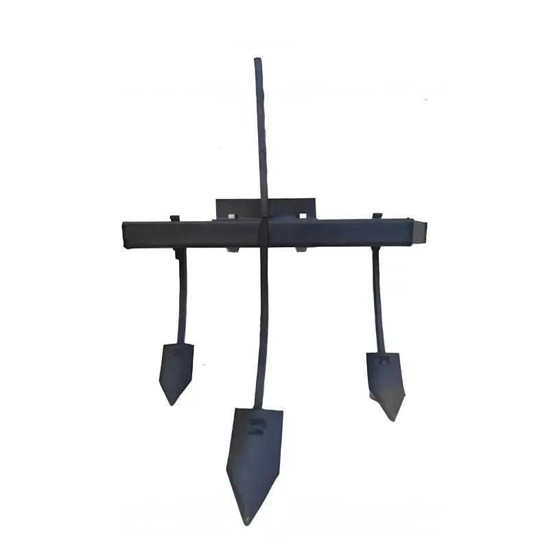 Mild Steel Economy Fix Cultivator Attachment for 5 to 10 HP Power Tiller