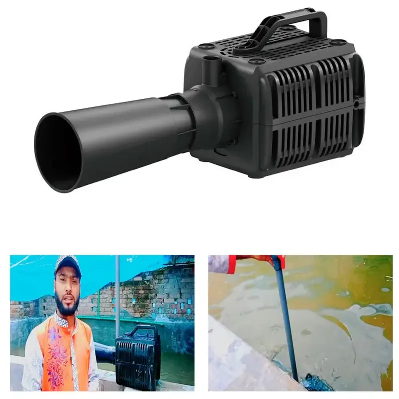 Hailea 450 W 100000 LPH Submersible & Venturi Aerator Pond Aerator for Fish Farming and Aquaculture