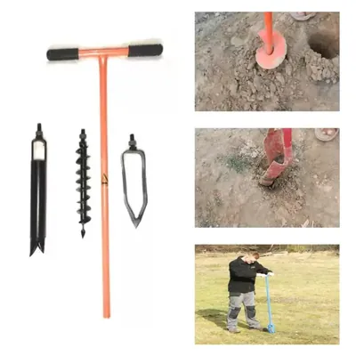 Agro Vision AV-11 Manual Auger With Three Attachments