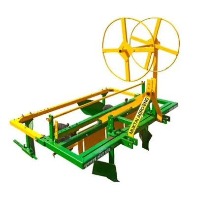 2 in 1 Mulching Laying Machine Tractor Attachment, For All Tractors