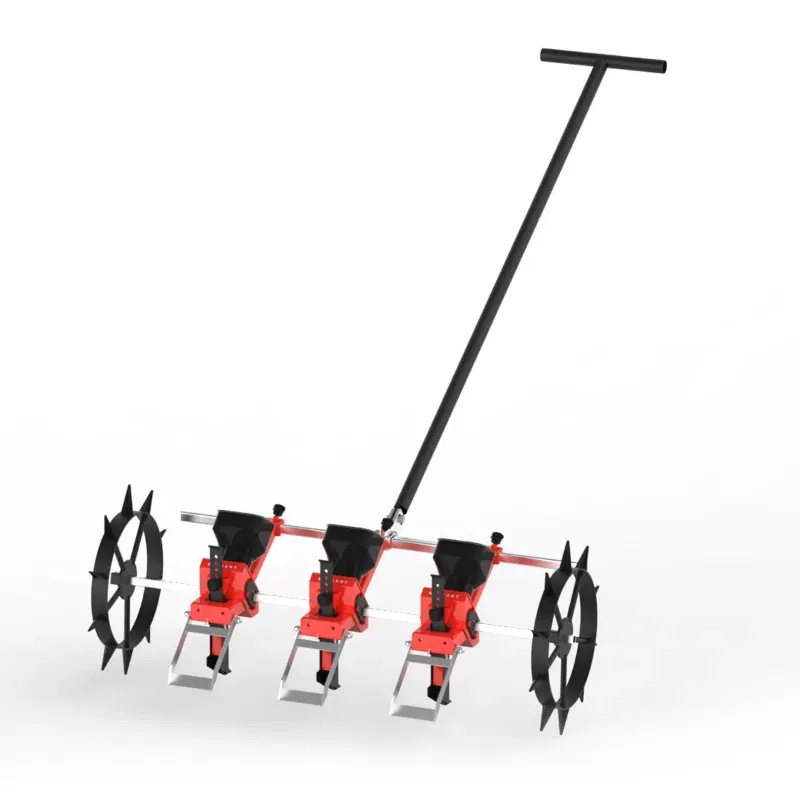 Modiant A1- 3 Line Three Row Manual Multi Seeder Machine with Handle, Suitable for Sowing Various Types of Seed
