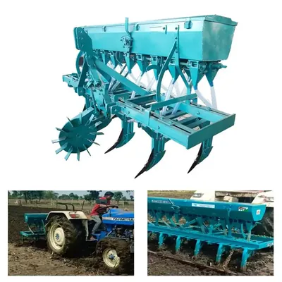 11 Tynes Seed and Fertilizer Planter For Tractor 35 HP Onwards