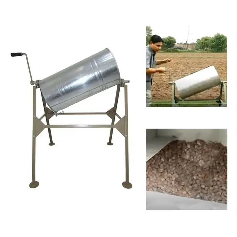 Heavy Duty 20 kg Seed Dressing, Seed Treatment Drum for Agriculture