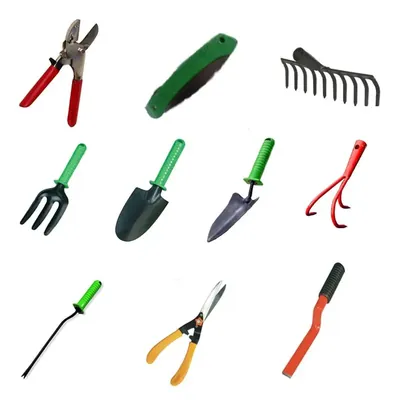 Unison Garden Tool Kit for Gardening Purpose (Set of 10 pcs)