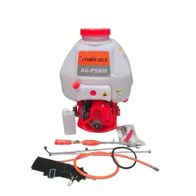 Vi Power Gold Gold AG-PS909,26 CC 2 Stroke Petrol Engine 20 L Knapsack Power Sprayer for Agriculture and Garden use