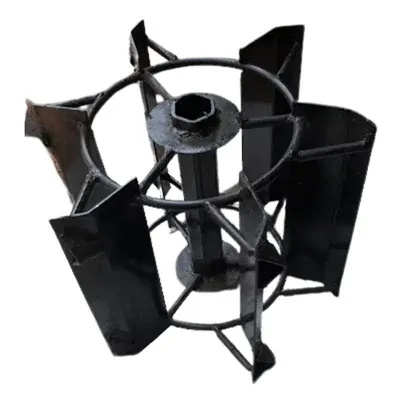 1 Pieces 10 Inch Mini Paddy Cage Wheel for 5 to 9 HP Petrol Power Tiller