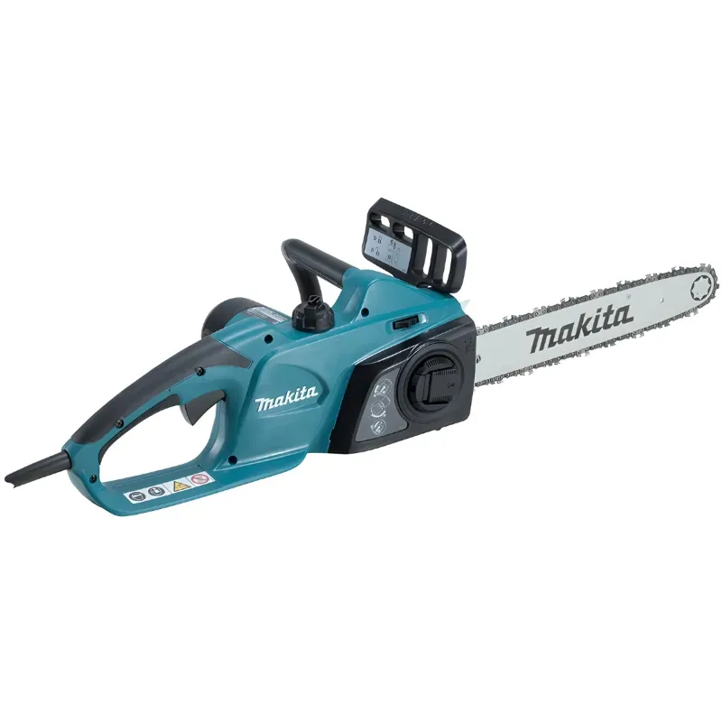 MAKITA UC4041A, 1800 W, Electric Chainsaw with 16 Inch Guide Bar, Ideal for Wood Cutting/Logging