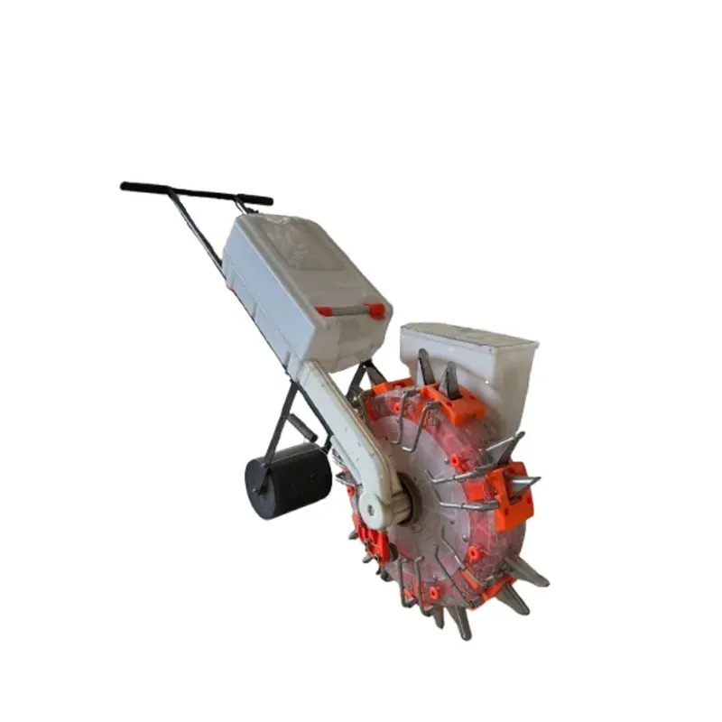 SPRAYMAN DS-14T Teeth Double Barrel Seeder & Fertilizer Spreader, Multi-Crop Seeder with 7 Gear For Precision Farming