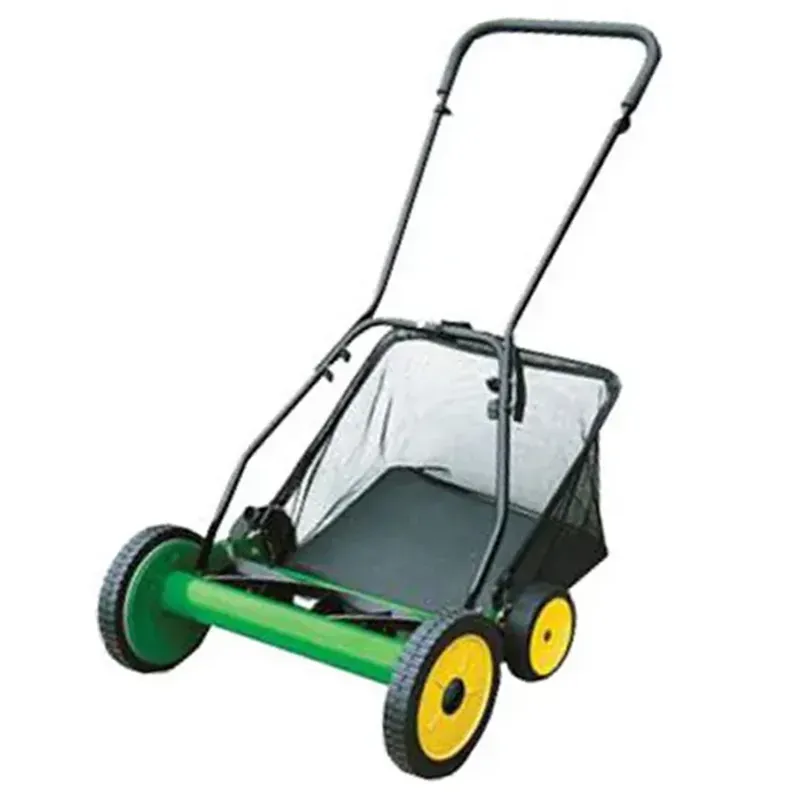 KisanKraft KK-LMM-450, 18 Inch Manual Lawn Mower Machine, Grass Cutter with Adjustable Cutting Height