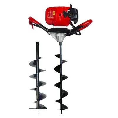 Vi Power Gold 52 CC 2 Stroke Earth Auger / Post Hole Digger Machine With 6 & 8 Inch Bit, VP 720