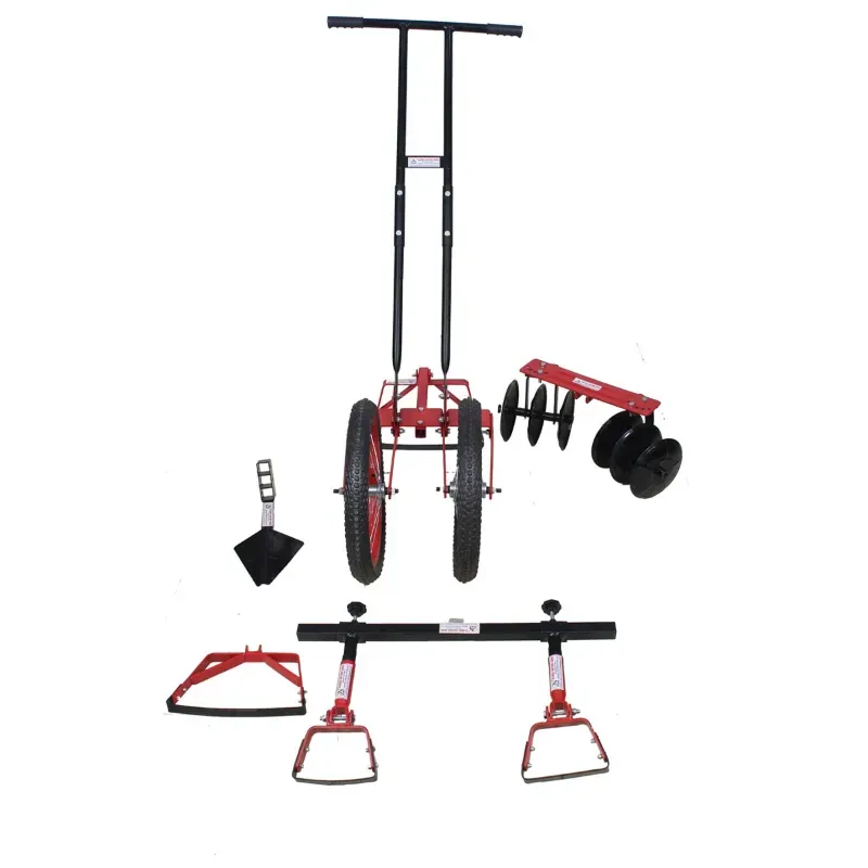 Global Nature Agro Double Wheel 3 x 3 Disc Harrow With Multi Attachments (Complete Set), GNDWH-708