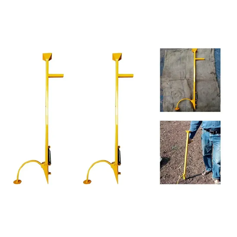 URVI Agrotech Manually Operated Mild Steel Seeder with Distance Marking Feature (Pack Of 2)