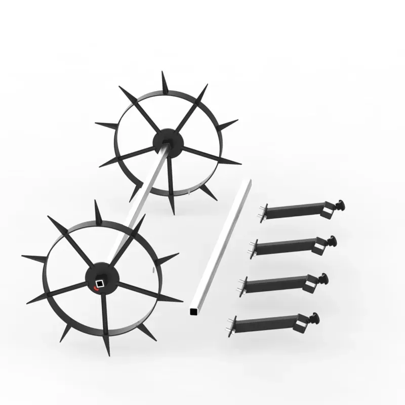 Modiant Wheel With Shaft, Spare Parts Used In Manual Seeder, A1 Seeder, For Agricultural Fields