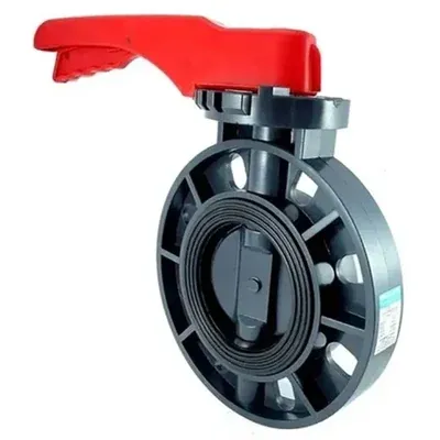 WaterSun 10 Inch PVC Butterfly Valve for Irrigation use, water treatment, chemical processing