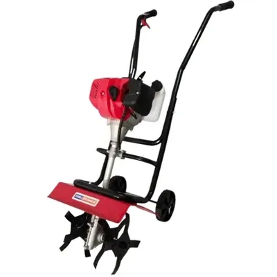 MECSTROKE MS-52-Top 52 CC 2-Stroke Mini Power Tiller, Petrol Rotary Weeder for Agriculture
