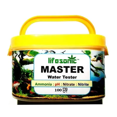 Lifesonic Master Test Kit for Aquarium, 100 Tests Per Kit, Includes pH, Ammonia, Nitrite and Nitrate Test