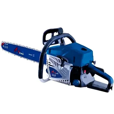 Yking 62.8 CC Professional Petrol Chainsaw with 22 Inch Guide Bar, Tree Cutting & Landscaping, 6282 P