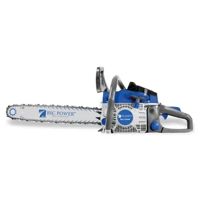 BSC Power BSC 6300P, 63 CC 2 Stroke 3 kW Petrol Chainsaw with 22 Inch Bar