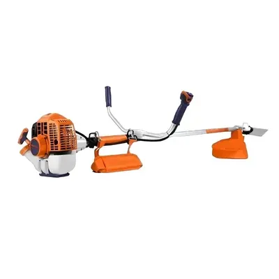 YURI YPBC-G45, 42.7 CC 2 Stroke Sidepack Petrol Brush Cutter, 1.6 kW Professional Grass Cutting Machine